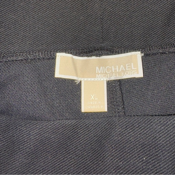 Michael Kors Black Cropped Ankle Pants - Picture 6 of 7